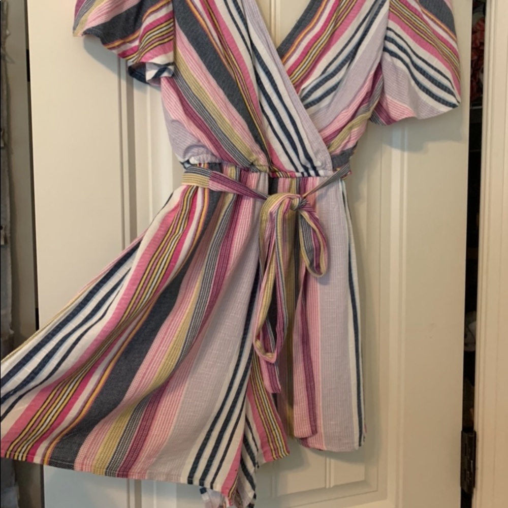 Colorful romper size small